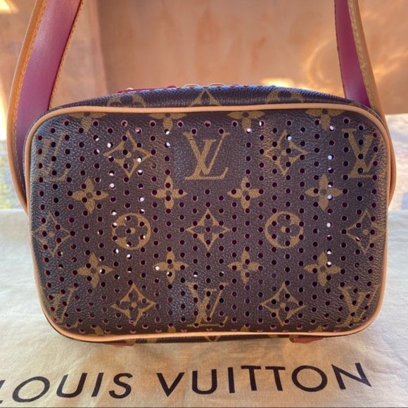 SOLD Louis Vuitton RARE Limited Edition Perforated Mini Trocadero Shoulder Bag - Picture 5 of 16